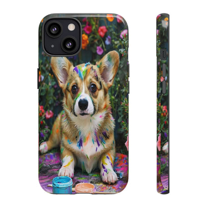 "Paint It Corgi" Mobile Phone Case