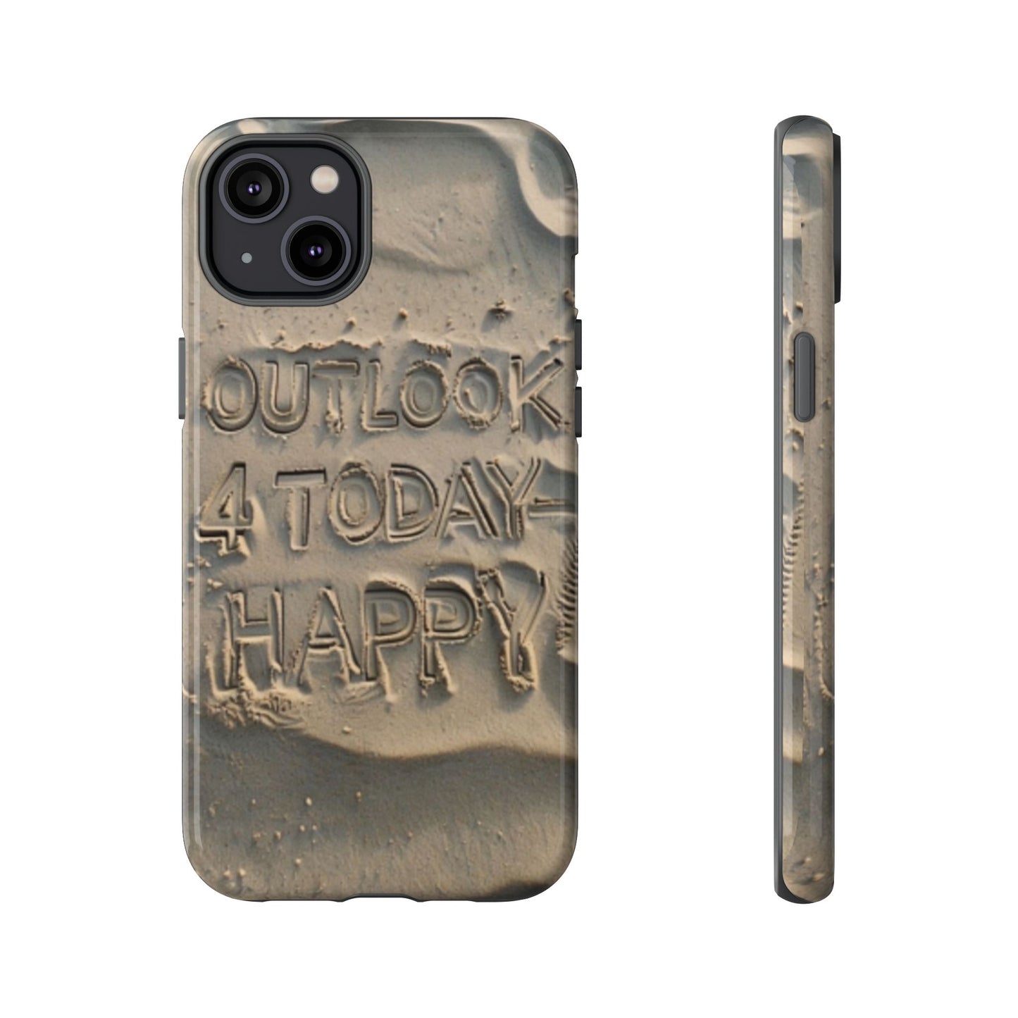 "Life is Short.  Be Happy" Mobile Phone Case