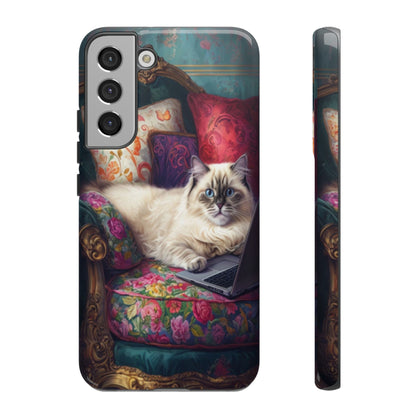 "Purr-sian Productivity" Mobile Phone Case