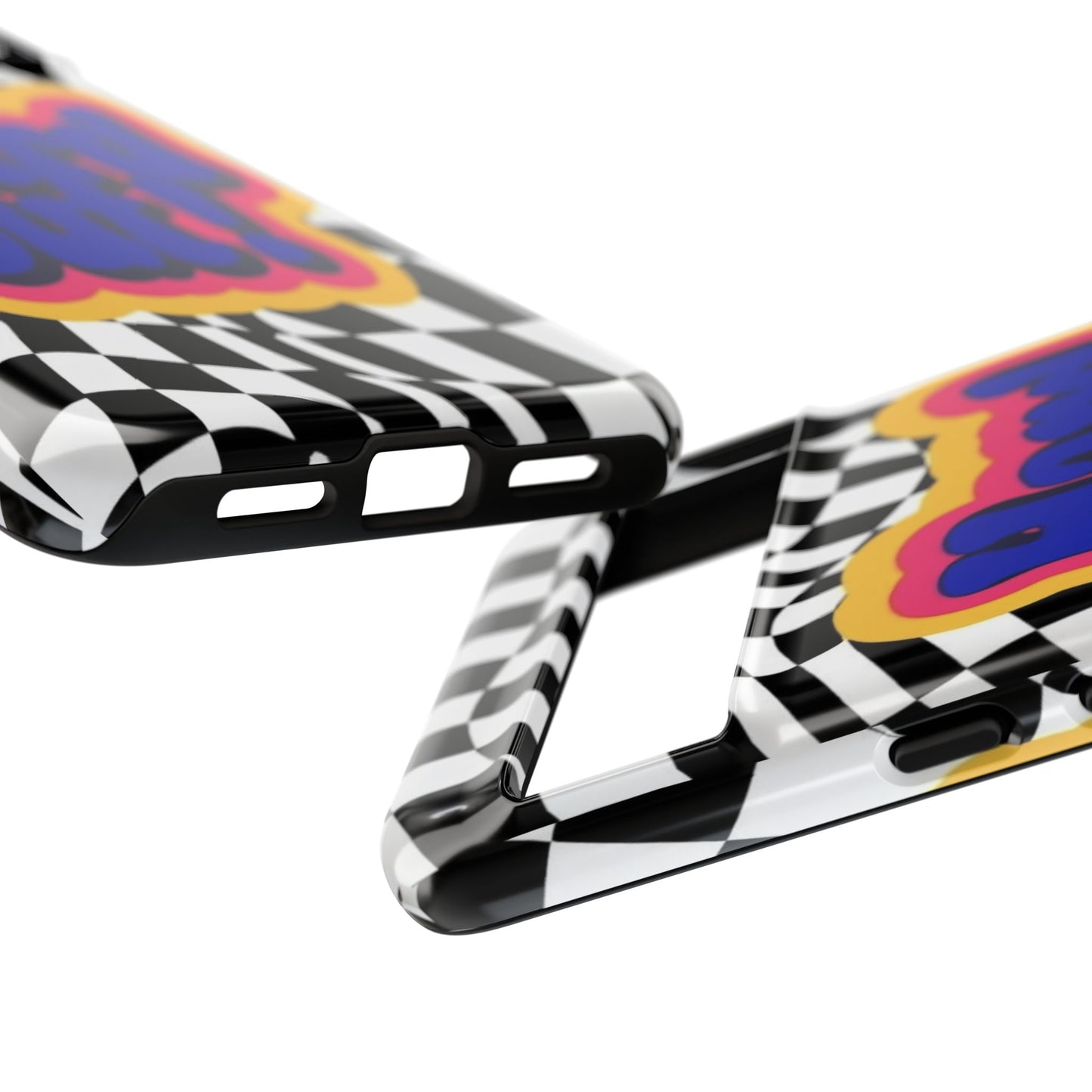 "Hard Out" Mobile Phone Case (blue)