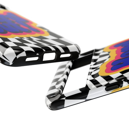 "Hard Out" Mobile Phone Case (blue)