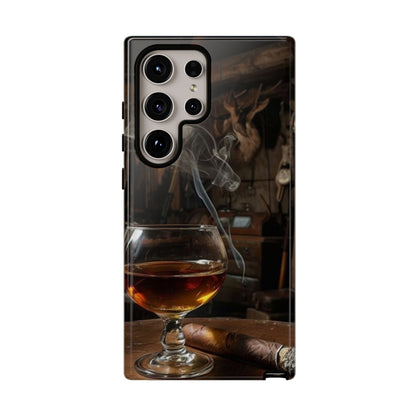 "Hot Whiskey and Cigar" Mobile Phone Case