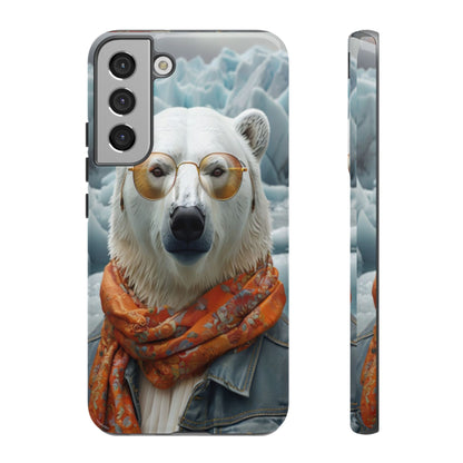 "Urban Zen Polar Bear" Mobile Phone Case