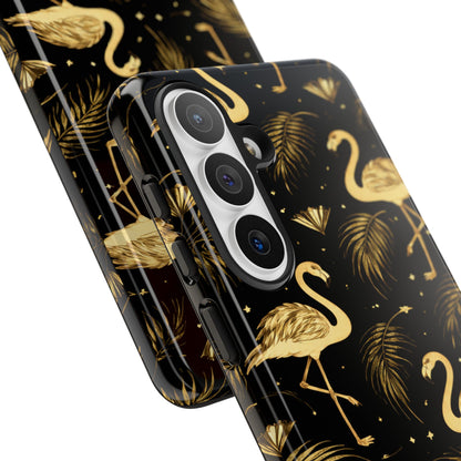 "Gold Flamingo" Mobile Phone Case