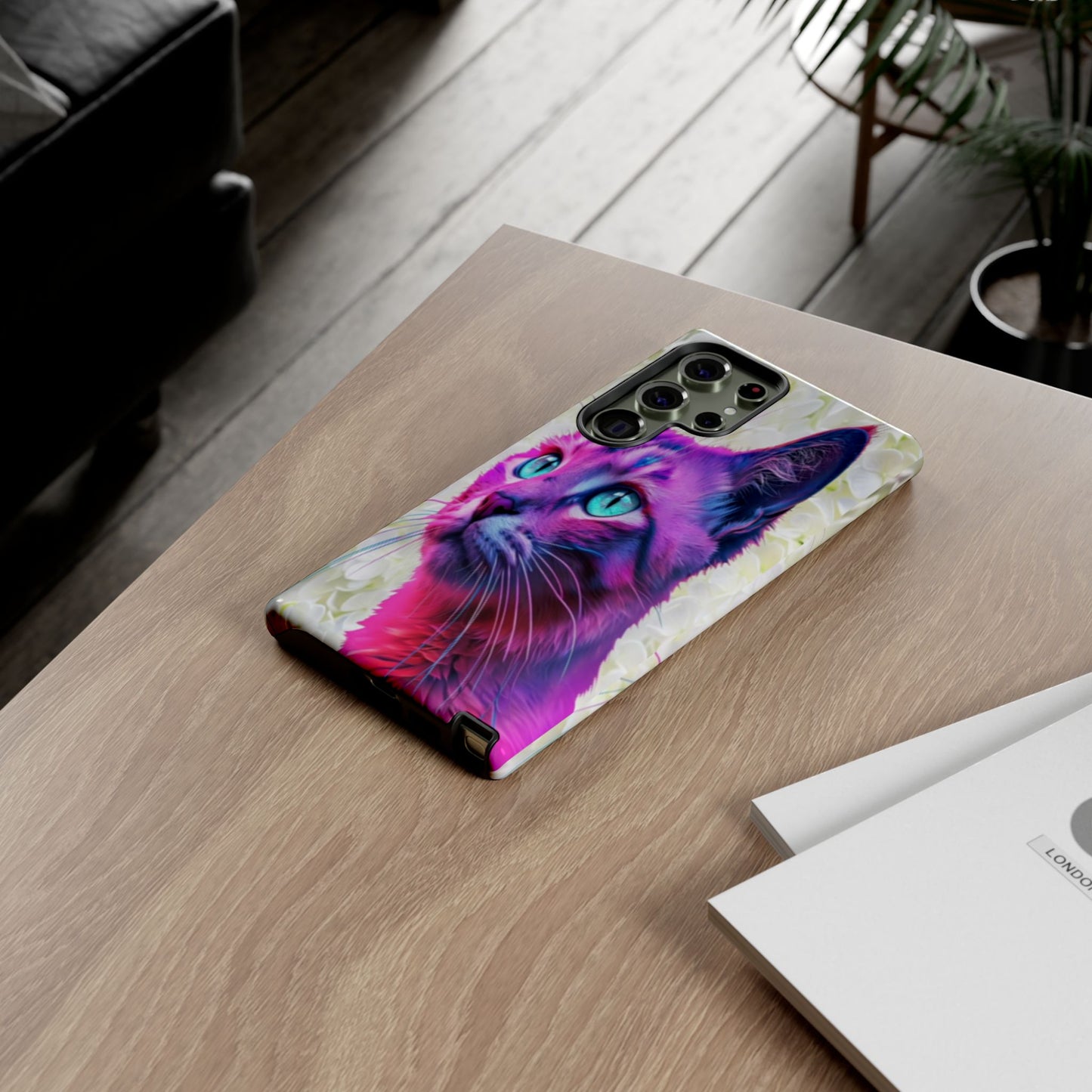 "Luminous Whiskers" Mobile Phone Case