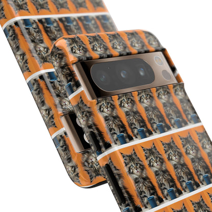 "Bad Hair, Good Coffee - we all need balance" Mobile Phone Case