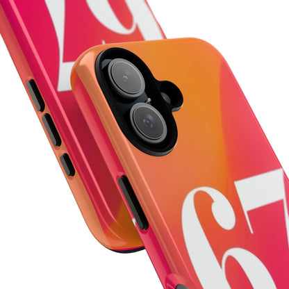 "67" Mobile Phone Case