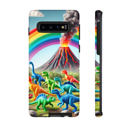 "Rainbow Dinosaurs" Mobile Phone Case