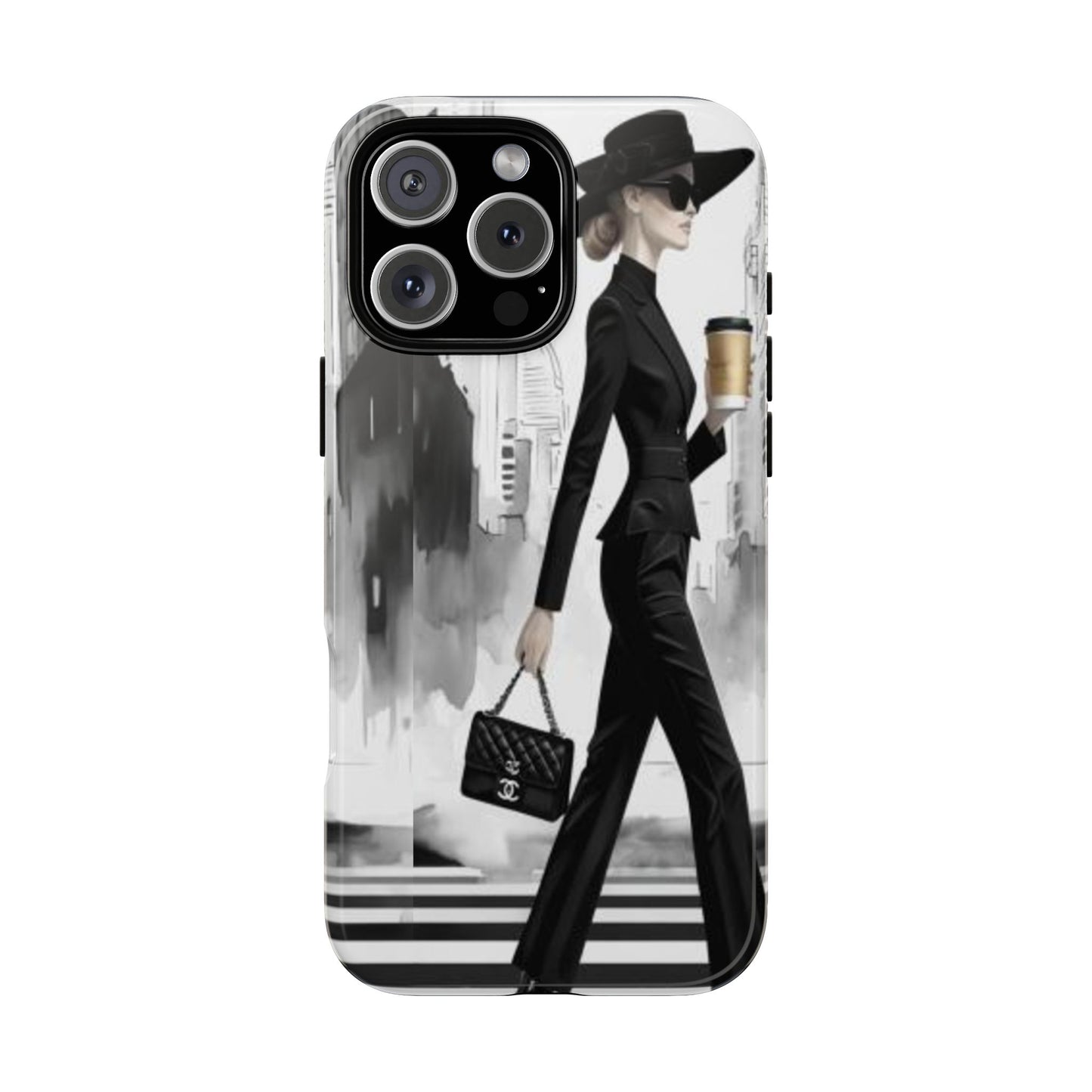 "Chic City Stroll" Mobile Phone Case