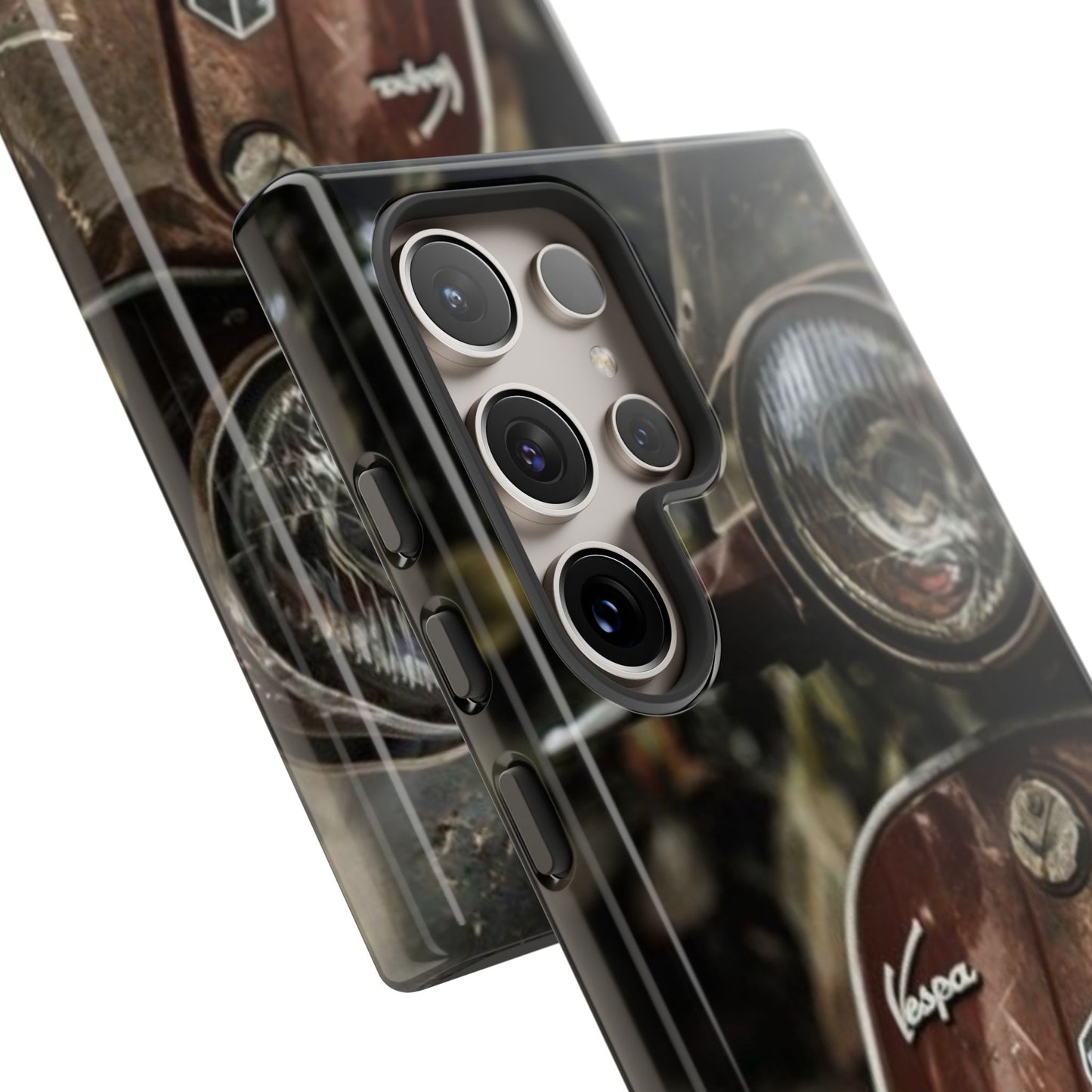 "Vespa. Old Soul, Full Tank" Mobile Phone Case