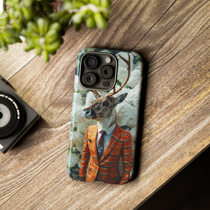"The Stag" Mobile Phone Case (orange)