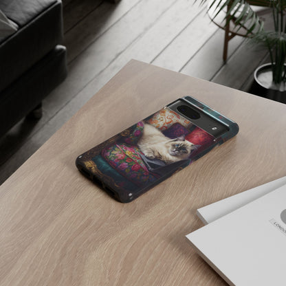 "Purr-sian Productivity" Mobile Phone Case