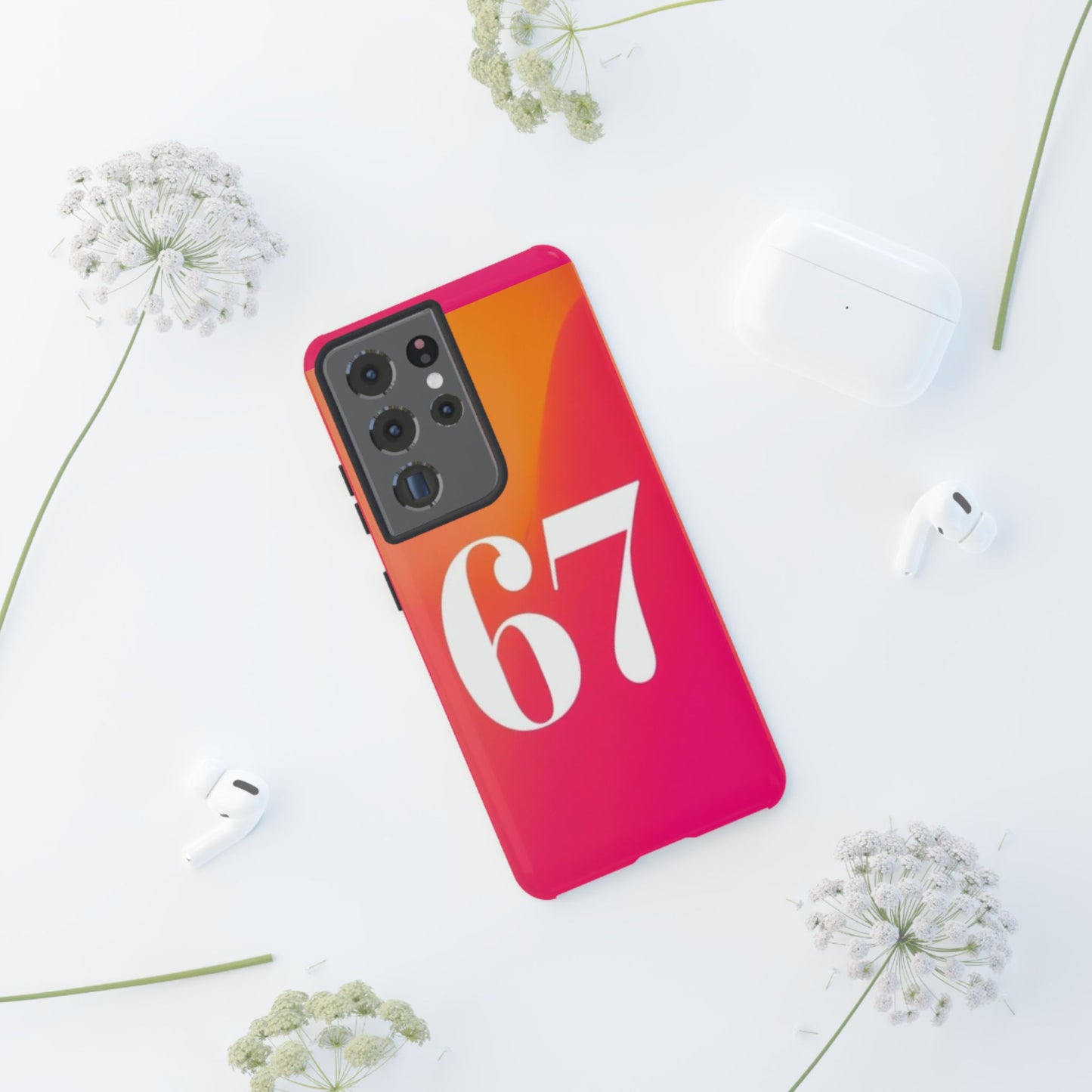 "67" Mobile Phone Case