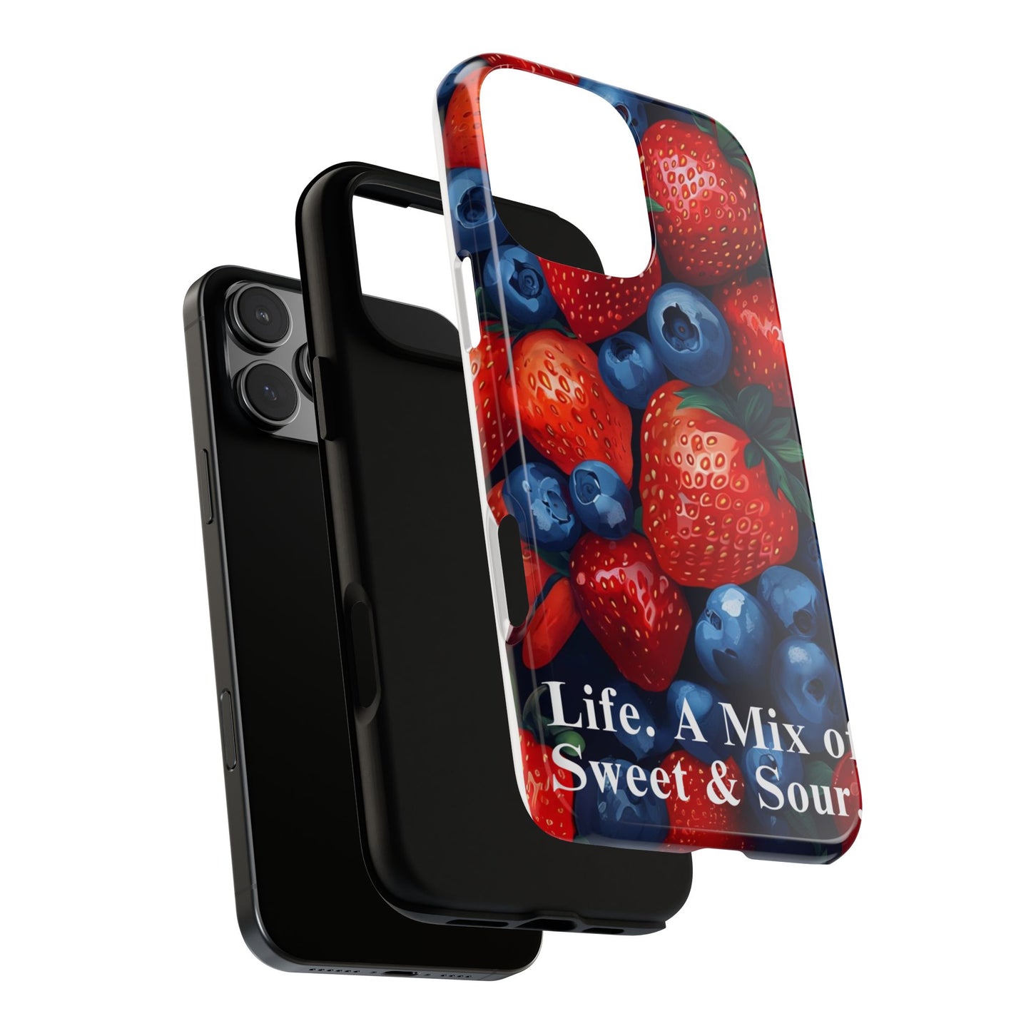 "Life. A Mix of Sweet and Sour" Mobile Phone Case