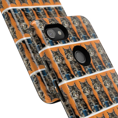 "Bad Hair, Good Coffee - we all need balance" Mobile Phone Case