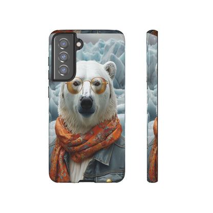 "Urban Zen Polar Bear" Mobile Phone Case