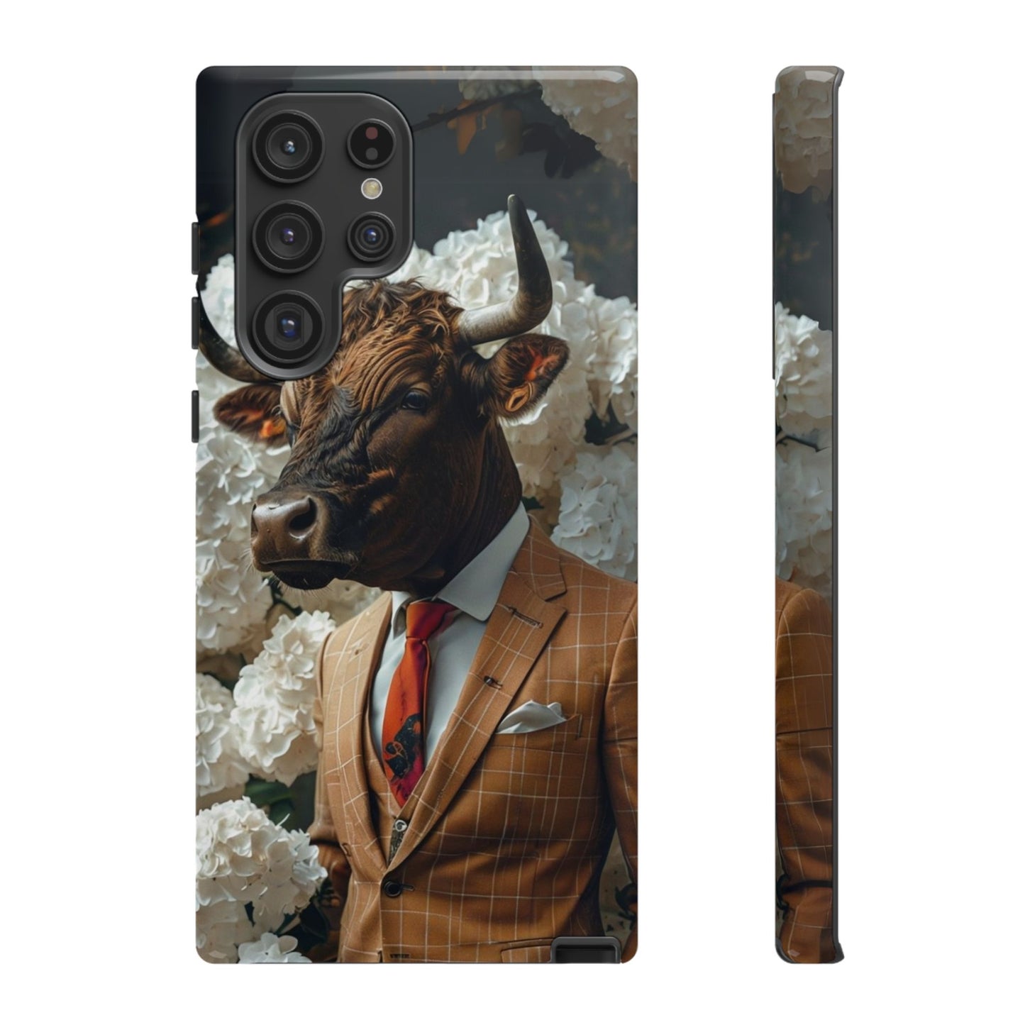 "The Genteel Bull" Mobile Phone Case