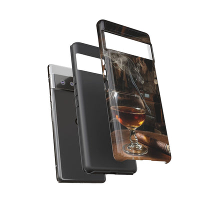 "Hot Whiskey and Cigar" Mobile Phone Case