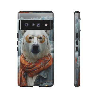 "Urban Zen Polar Bear" Mobile Phone Case