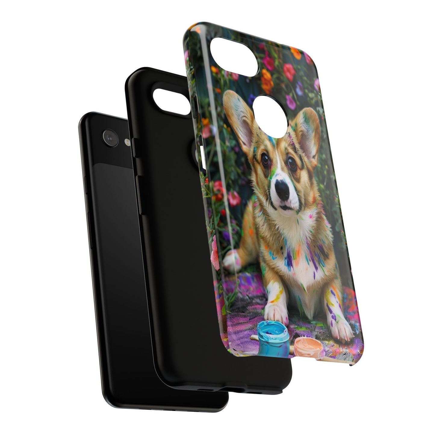 "Paint It Corgi" Mobile Phone Case