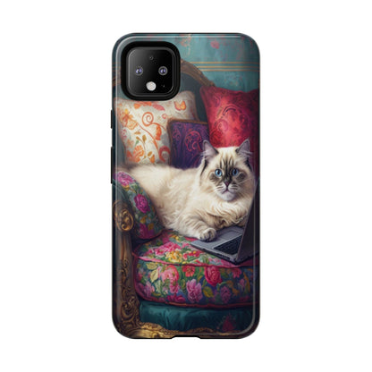 "Purr-sian Productivity" Mobile Phone Case