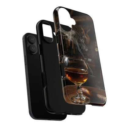 "Hot Whiskey and Cigar" Mobile Phone Case