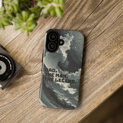"Dad. The Man. The Legend" Mobile Phone Case (grey)