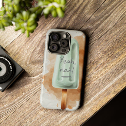 "Yeah, nah! Iceblock" Mobile Phone Case