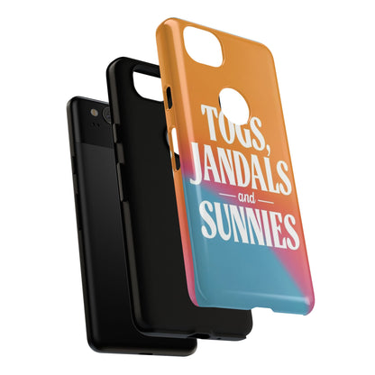 "Togs, Jandals and Sunnies" Mobile Phone Case