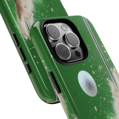 "Bunker Shot" Mobile Phone Case (light green)