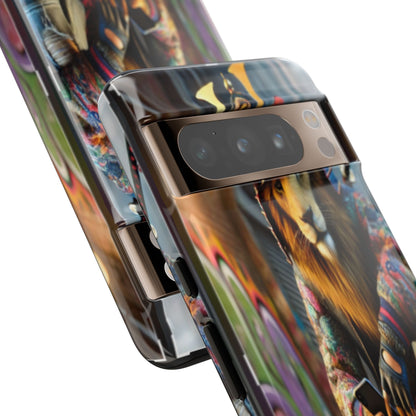 "King of the Concrete Jungle" Mobile Phone Case