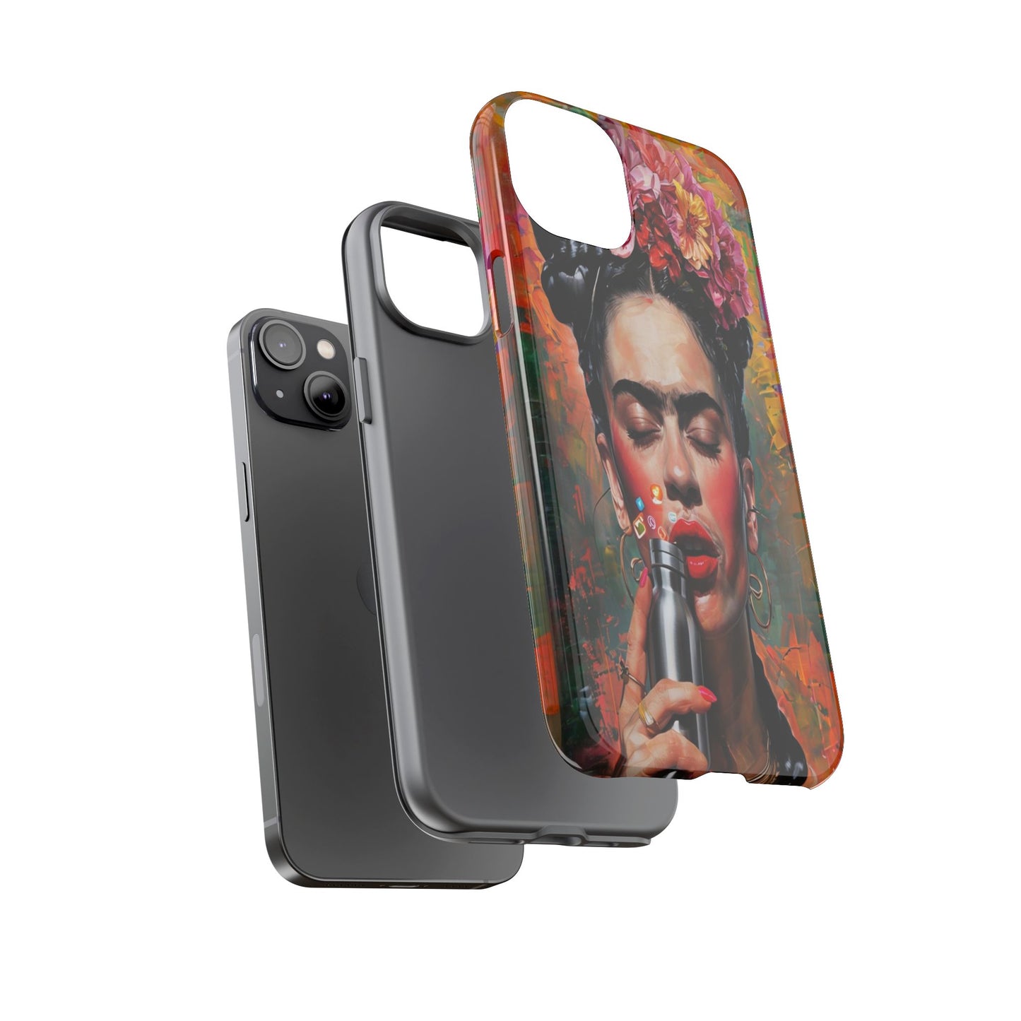 "Frida with a Flask" Mobile Phone Case