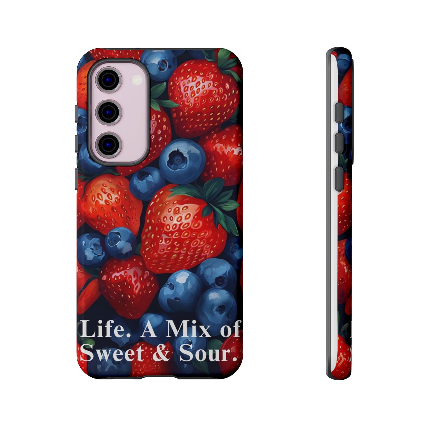 "Life. A Mix of Sweet and Sour" Mobile Phone Case