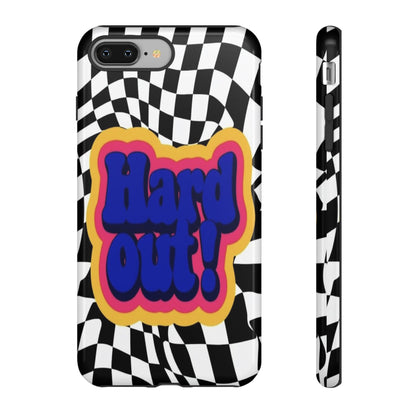 "Hard Out" Mobile Phone Case (blue)