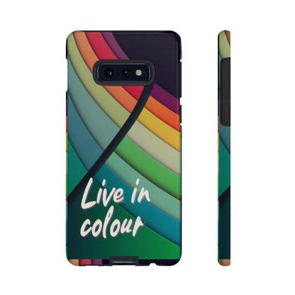"Live in Colour" Mobile Phone Case