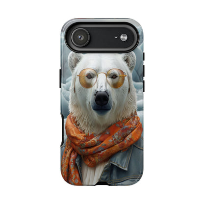 "Urban Zen Polar Bear" Mobile Phone Case