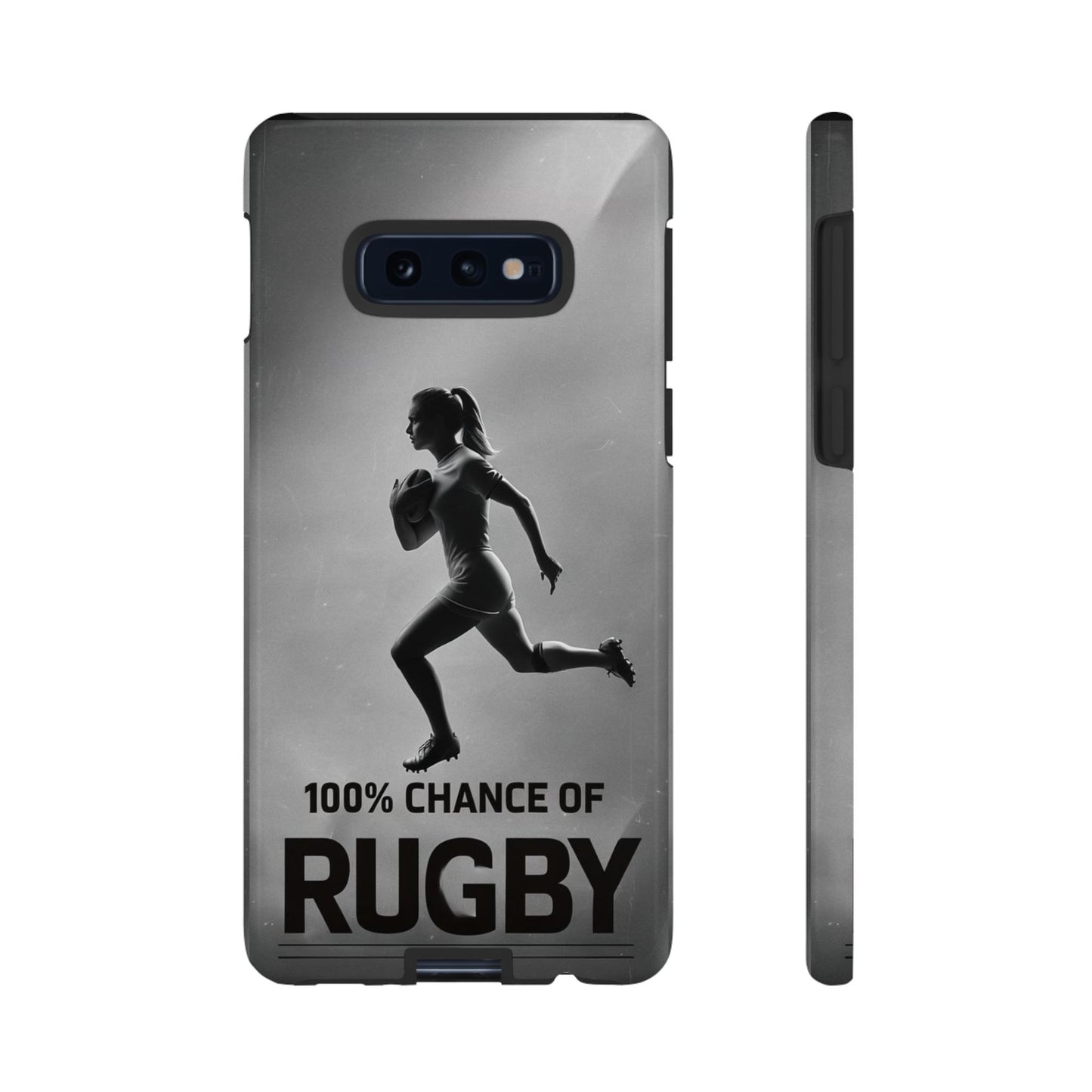 "Rain, Shine, Rugby" Mobile Phone Case