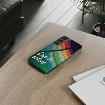 "Live in Colour" Mobile Phone Case