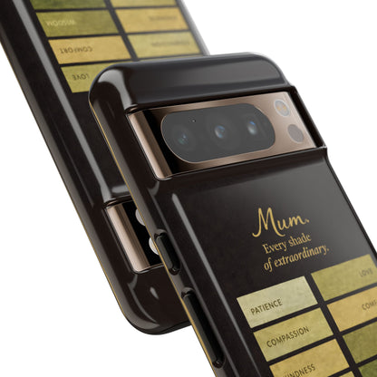 "Every Shade of Extraordinary" Mobile Phone Case (green)