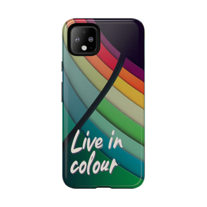 "Live in Colour" Mobile Phone Case