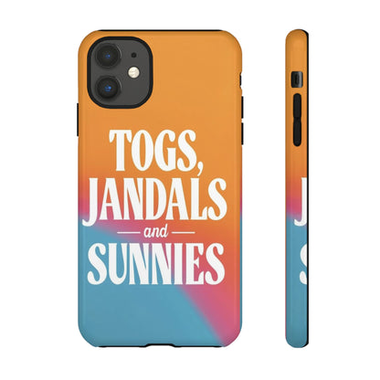 "Togs, Jandals and Sunnies" Mobile Phone Case