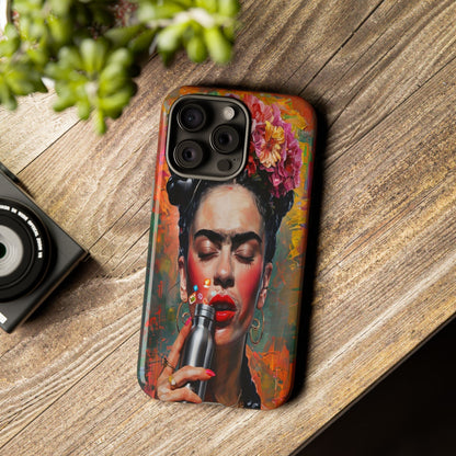 "Frida with a Flask" Mobile Phone Case