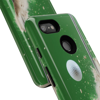 "Bunker Shot" Mobile Phone Case (light green)