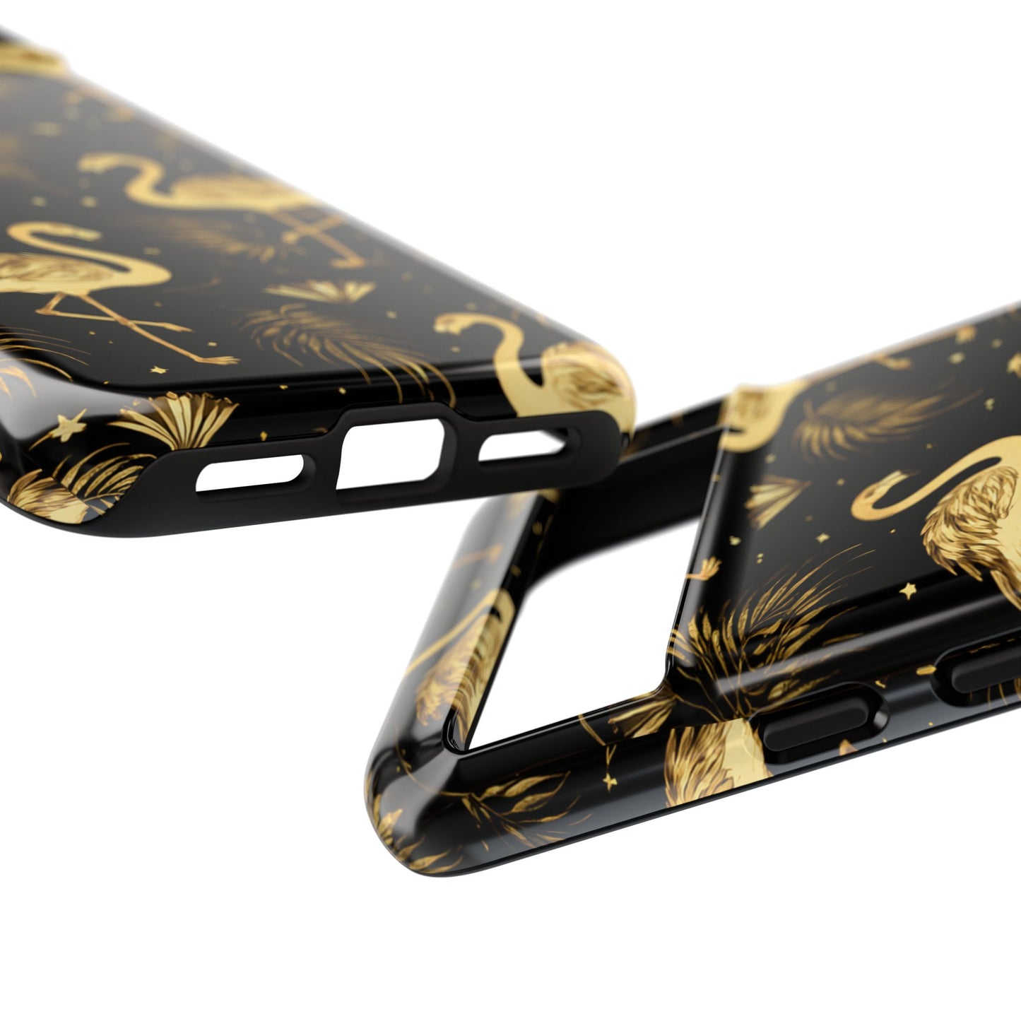 "Gold Flamingo" Mobile Phone Case