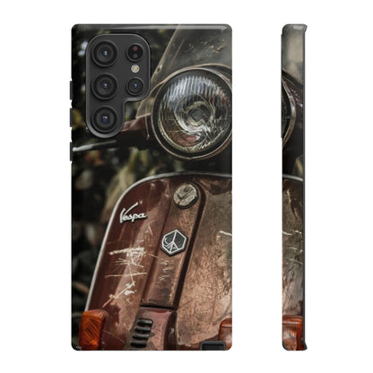 "Vespa. Old Soul, Full Tank" Mobile Phone Case
