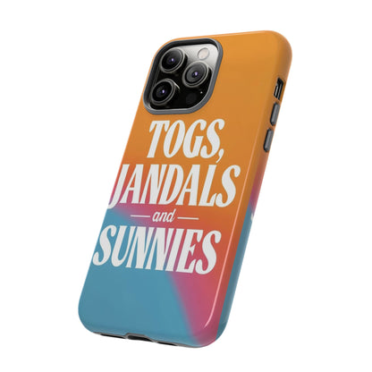 "Togs, Jandals and Sunnies" Mobile Phone Case