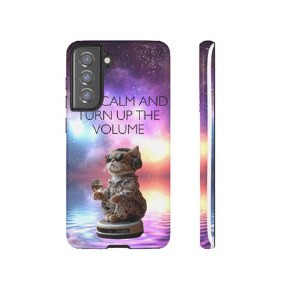 "Keep calm and turn up the Volume" Mobile Phone Case (mix)