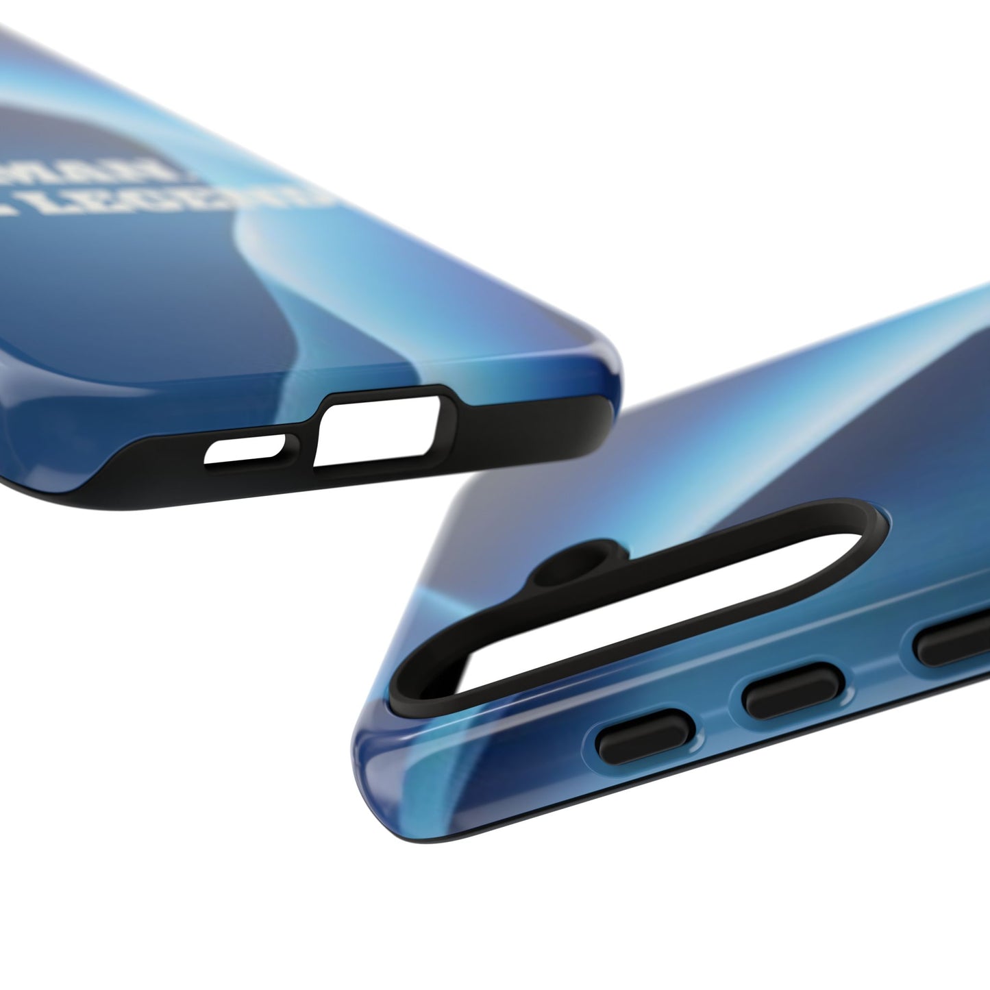 "Dad.  The Man.  The Legend" Mobile Phone Case (blue)