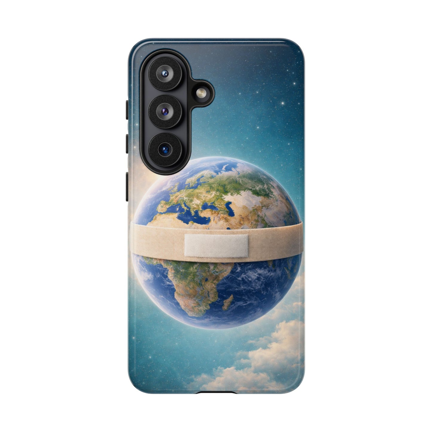 Earth Band Tough Case — Protective Planet Phone Case with Global Design