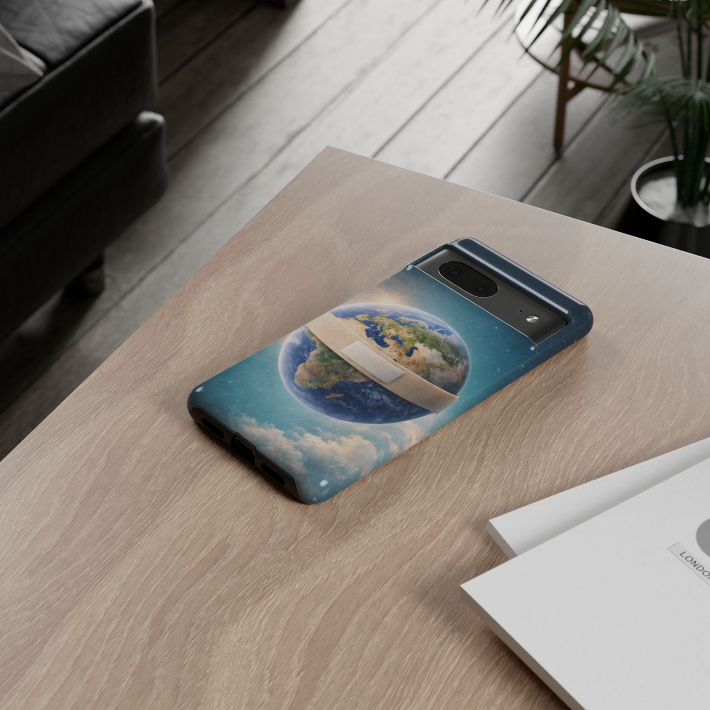 Earth Band Tough Case — Protective Planet Phone Case with Global Design